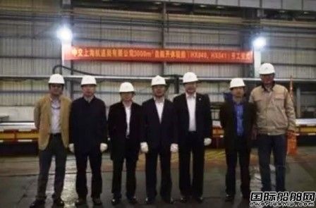 海新重工兩艘3000方自航開體駁船開工