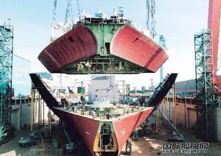 韓國船廠手持訂單量大降
