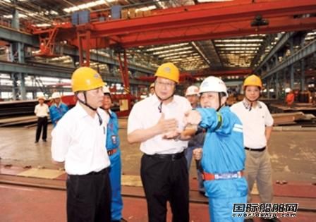 中船集團領(lǐng)導調(diào)研上海船企